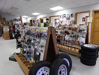 Zahm Trailer Sales - Parts Showroom